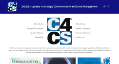 Desktop Screenshot of c4cs.com